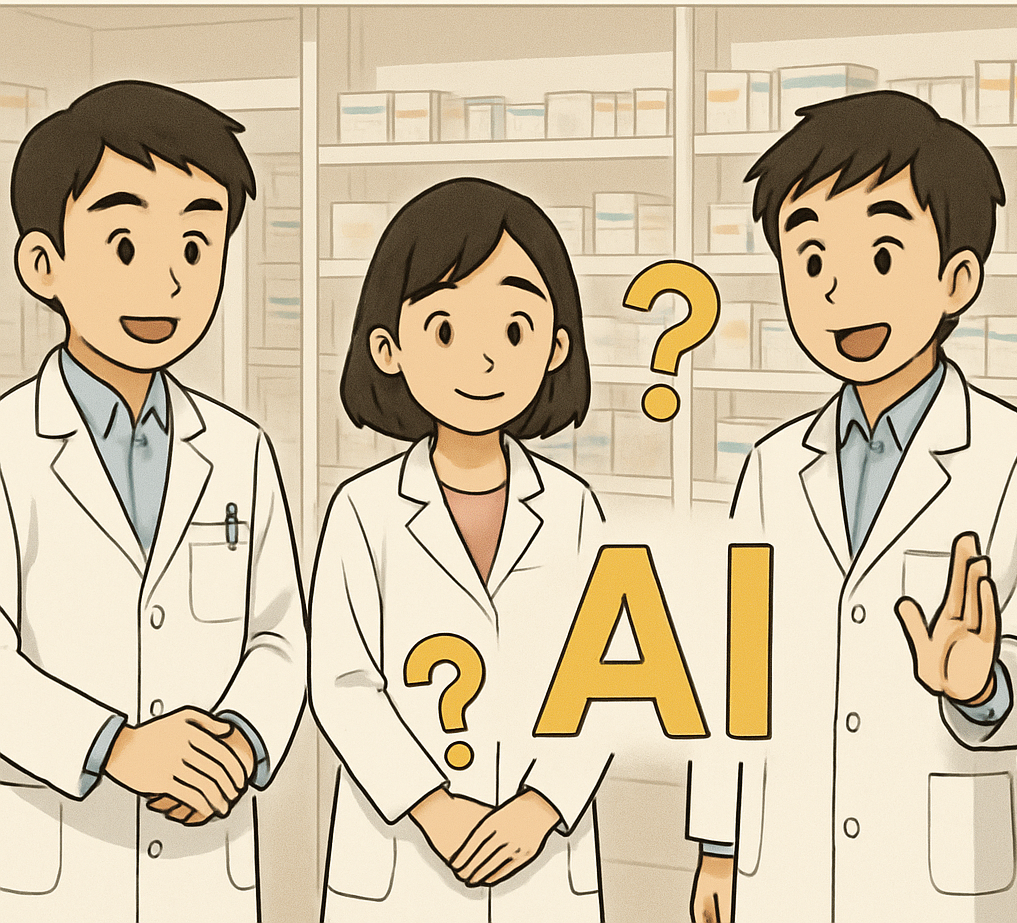 新人薬剤師とAI
