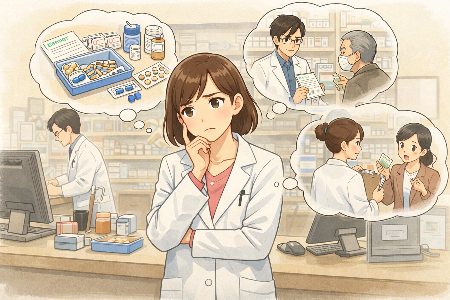 薬局業務の複雑さに思う